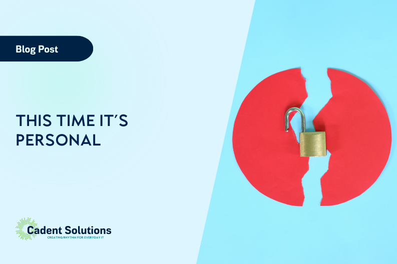 title card: This Time IT's Personal