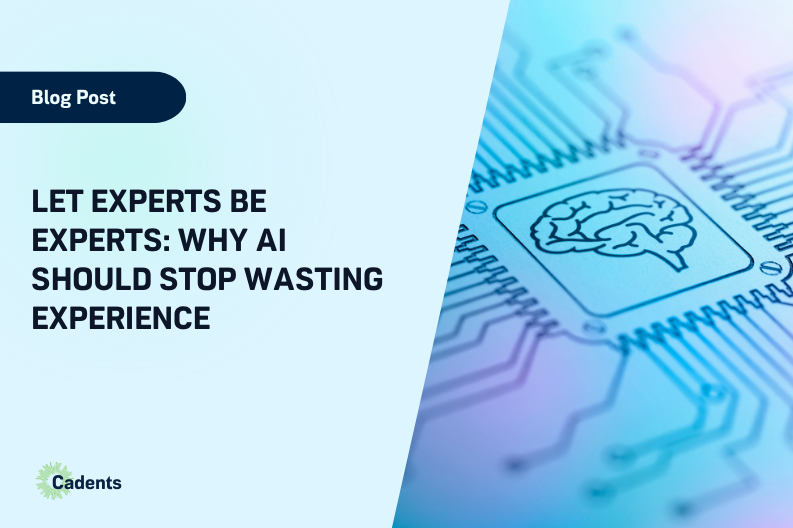Let Experts Be Experts: Why AI Should Stop Wasting Experience
